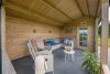 Tuindeco Kukka Blokhut 700x350 cm 40 mm vuren red class wood geïmpregneerd