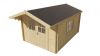 Blokhut Pamplona 300x400 cm - red class wood geïmpregneerd