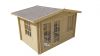 Tuindeco Philip Blokhut 350x250 cm 40 mm vuren honing geïmpregneerd
