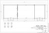 Blokhut/Tuinhuis Brummen 1200x400 cm - Plattegrond