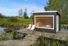 Interflex Carel S Buitensauna 300x225 cm 18 mm vuren blank