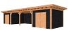 Douglasvision Overkapping Prestige 1200x360 cm