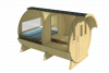 Interflex Camping Barrel 3.3 215x330 cm 42 mm vuren blank