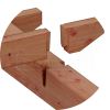 Trendhout Buitenverblijf Florence 1230x425 cm - Plat dak