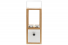 Cosiscoop Urban teak/wit 20x20x49,3 cm