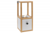 Cosiscoop Urban teak/wit 20x20x49,3 cm
