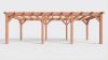 Bouwpakket overkapping 822x346 cm fijnbezaagd Douglas