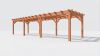 Bouwpakket overkapping 1121,5x346 cm fijnbezaagd Douglas