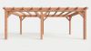 Bouwpakket overkapping 701,5x410,5 cm fijnbezaagd Douglas