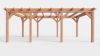 Bouwpakket overkapping 709x410,5 cm fijnbezaagd Douglas