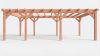 Bouwpakket overkapping 815x410,5 cm fijnbezaagd Douglas