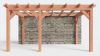 Bouwpakket aanbouwveranda 524x326 cm links fijnbezaagd Douglas