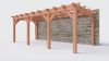 Bouwpakket aanbouwveranda 766x326 cm fijnbezaagd Douglas
