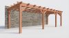 Bouwpakket aanbouwveranda 815x326 cm rechts fijnbezaagd Douglas