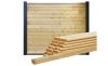 Betowood Scherm Vuren H185xB224 cm - geïmpregneerd