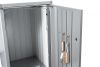 Biohort Metalen containerberging Alex 80x88x129 cm - Zilver