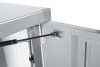 Biohort Metalen containerberging Alex 80x88x129 cm - Zilver
