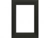 Draai/kiepraam - 77,4x107,4 cm - rechtsdraaiend - zwart - incl. raambeslag