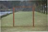 Gaaselementen met hardhouten kader 178x178 cm