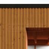 Trendhout Buitenverblijf Capri 720x425 - Plat dak model links
