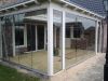 1 stuk beschikbaar: Glasschuifwand Profiline 4 spoor breedte 300 cm - antraciet - SALE01812