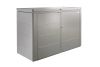 Metalen opbergkast Highboard 200 kwartsgrijs