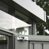 Biohort Highline H3 metalen berging 275x235x222 cm met dubbele deur
