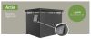 Raamelement zilver-metallic - raamopening 50x60 cm
