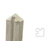 Betowood Beton Hoekpaal Grijs 11.5x11.5x278 cm