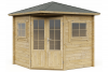 Blokhut 2555 250x250 cm - exterieur gecoat