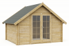 Blokhut 3530K 350x300 cm - exterieur gecoat