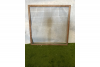 1 stuk beschikbaar: Gaas element met hardhouten kader 180x180 cm - licht beschadigd - SALE01783