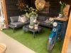 Garden Impressions Adelaide loungeset 4-delig carbon black/ mystic grey - Showmodel Numansdorp, Strijen, Amersfoort en Wommelgem