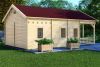 Chalet Innsbruck incl. slaapzolder - 588x896cm - 68mm