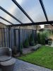 DHZ-veranda Livingdream 314x305 cm - antraciet - polycarbonaat dak