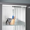 Biohort Julia M metalen terraskast 77,7 x 57 x 140,2 cm donkergrijs