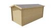 Blokhut Justine 500x250 cm - Red class wood geïmpregneerd