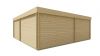Tuindeco Jutka Blokhut 368x368 cm 44 mm vuren red class wood geïmpregneerd