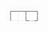 Trendhout De Hoeve XL kapschuur 885x380 cm Lariks/Douglas blank - Totaalpakket