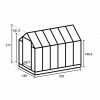Tuinkas Kate IV - 192x375 cm - Wit - Full Options