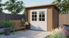 Tuindeco Kris Blokhut 290x200 cm 28 mm vuren red class wood geïmpregneerd