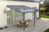 DHZ-veranda Livingdream 314x305 cm - antraciet - polycarbonaat dak