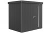 Biohort Metalen tuinhuis Neo - Enkele deur - Donkergrijs - 1B (236x180 cm)
