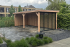 Trendhout Overkapping Siena 770x350 cm - Mijnsheerenland