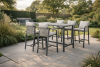 Garden Impressions barset Monti 5-delig carbon black / rope taupe / valley sand - Showmodel Hoofddorp