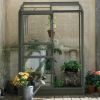 Muurkas Emma I - 132x69x194 cm - Groengrijs - Veiligheidsglas
