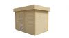 Blokhut Novalie 300x200 cm - Red class wood geïmpregneerd