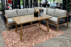 Garden Impressions lounge/dining set Decala light oak / TPU sand / dark sand