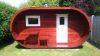 Barrelsauna Ovaal 405x240 cm - Vurenhout