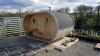 Barrelsauna Ovaal 405x240 cm - Vurenhout